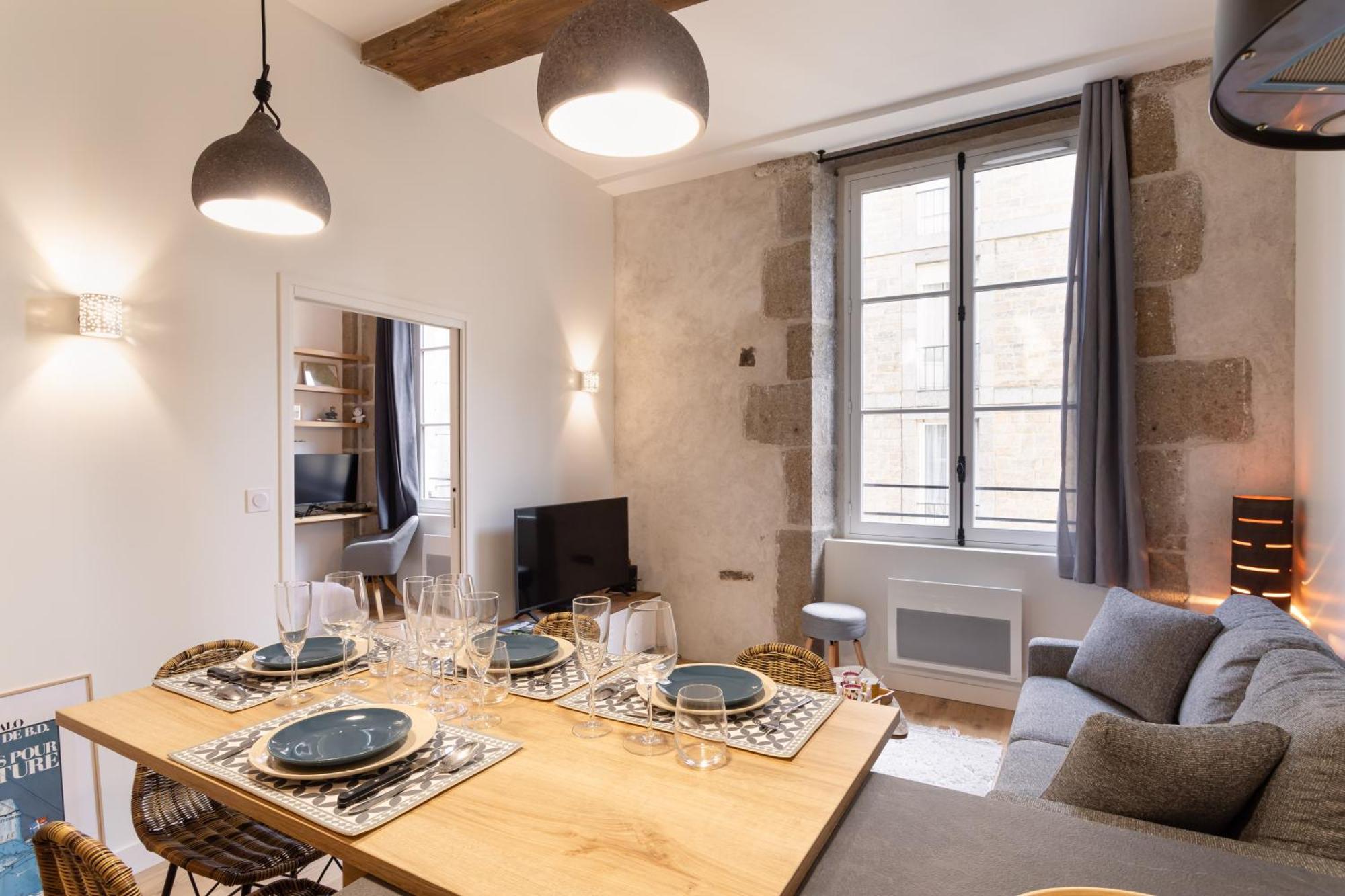 Le Kodama - Appt En Plein Coeur De St Malo Saint-Malo Esterno foto